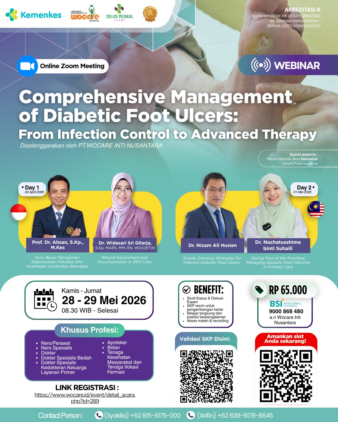 Comprehensive Management of Diabetic Foot Ulcers: From Infection Control to Advanced Therapy